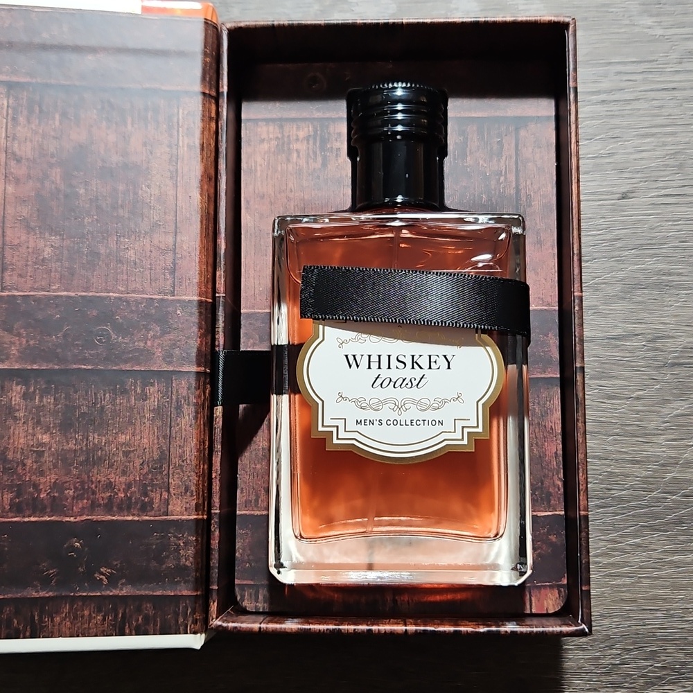 Bath & Body Works WHISKEY TOAST 3.4 Oz Men's Collection Cologne NEW MSRP $64.95
